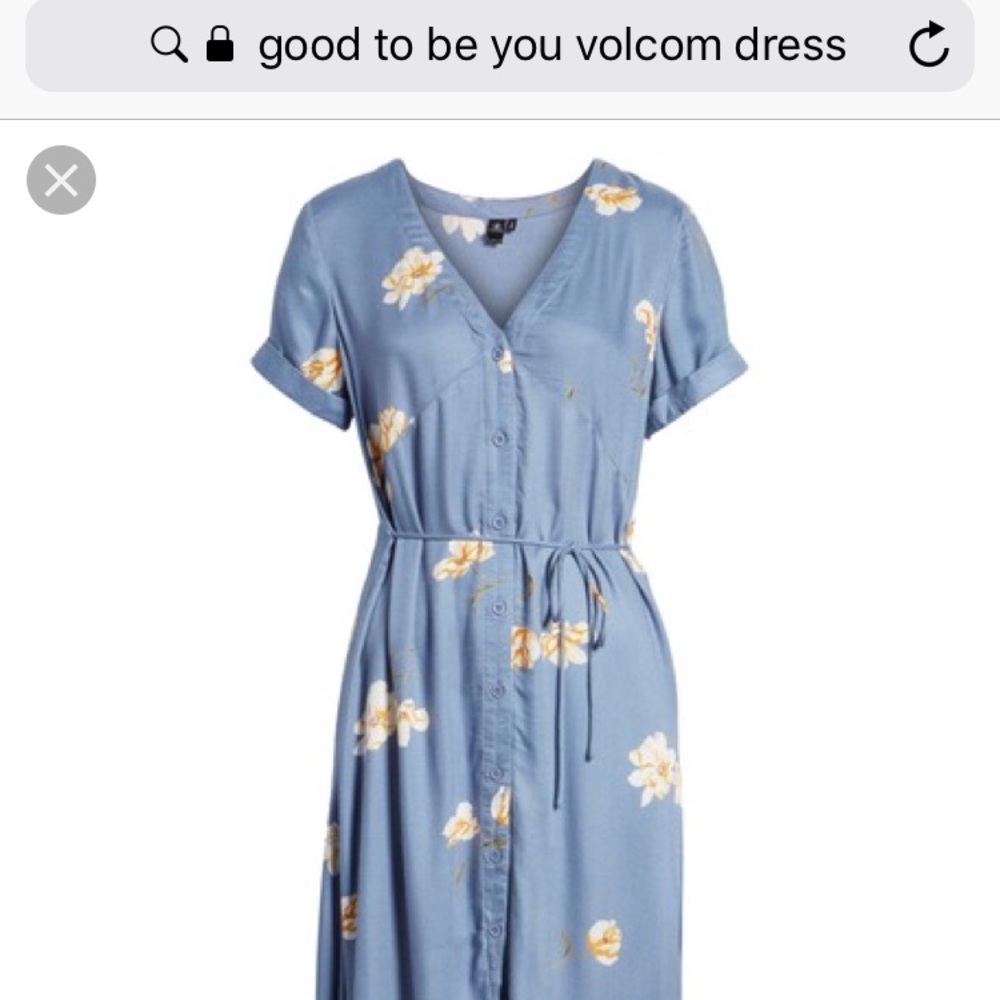 ISO Good to be you Volcom Maxi dress XS